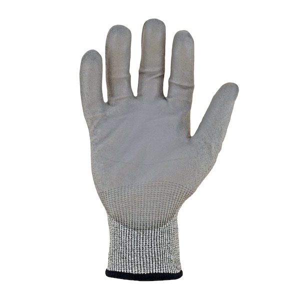 Bluwolf 18 Ga. ANSI A4 Cut Resistant Gloves, PU Palm Coating, TPR Knuckle & Finger Guards, 2XL
